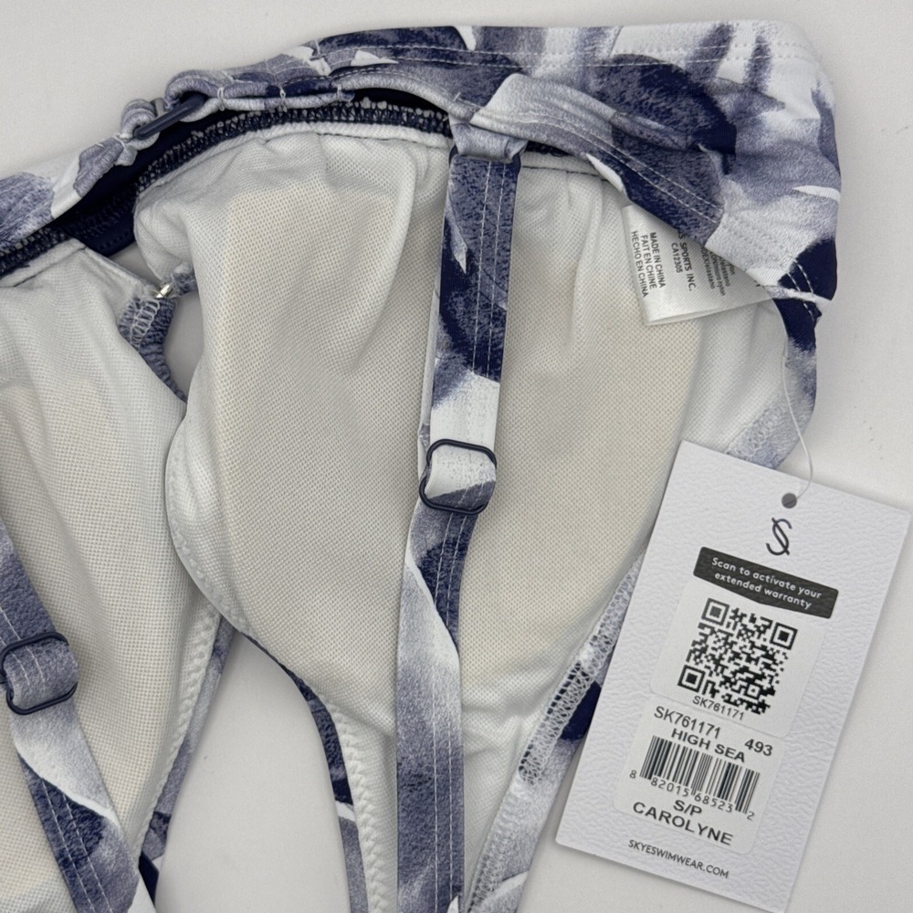 SKYE High Sea Bikini Top Swimwear Women's US Size S Carolyne Padded NWT - Picture 3 of 7